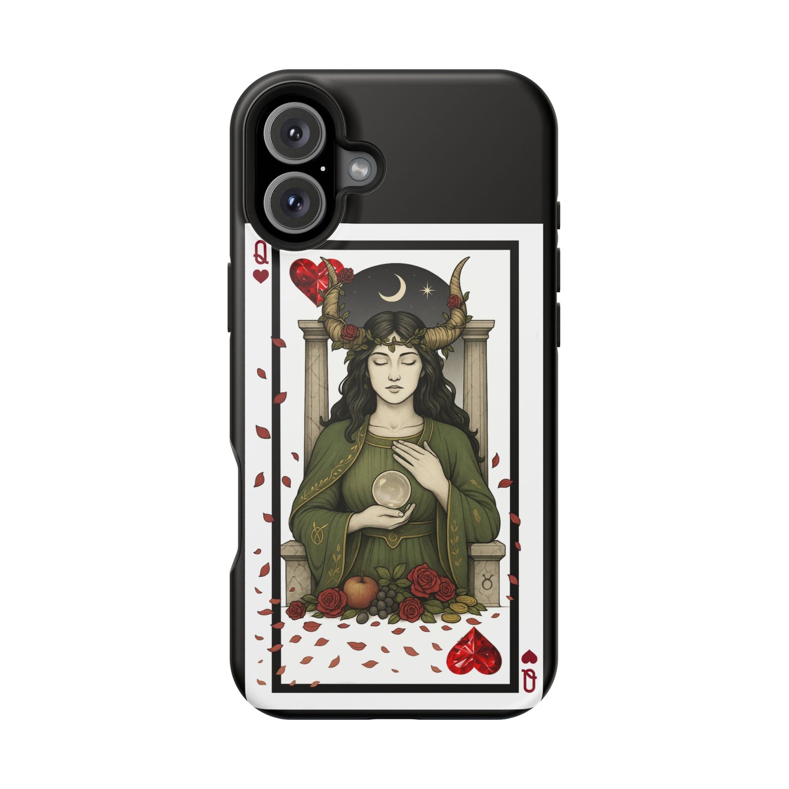 Taurus – Deck of Hearts – MagSafe® Protective Phone Case - Image 40