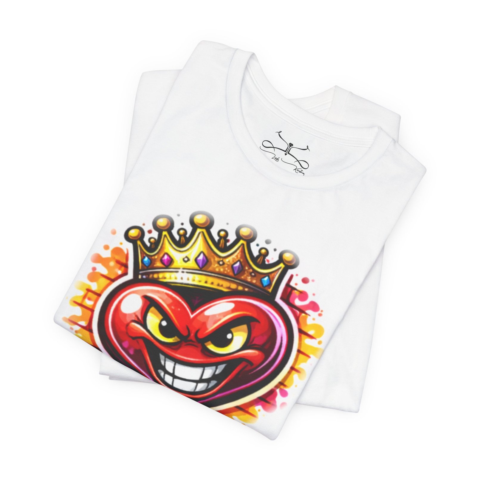 Hearts Unisex Jersey Short Sleeve Tee - Image 7