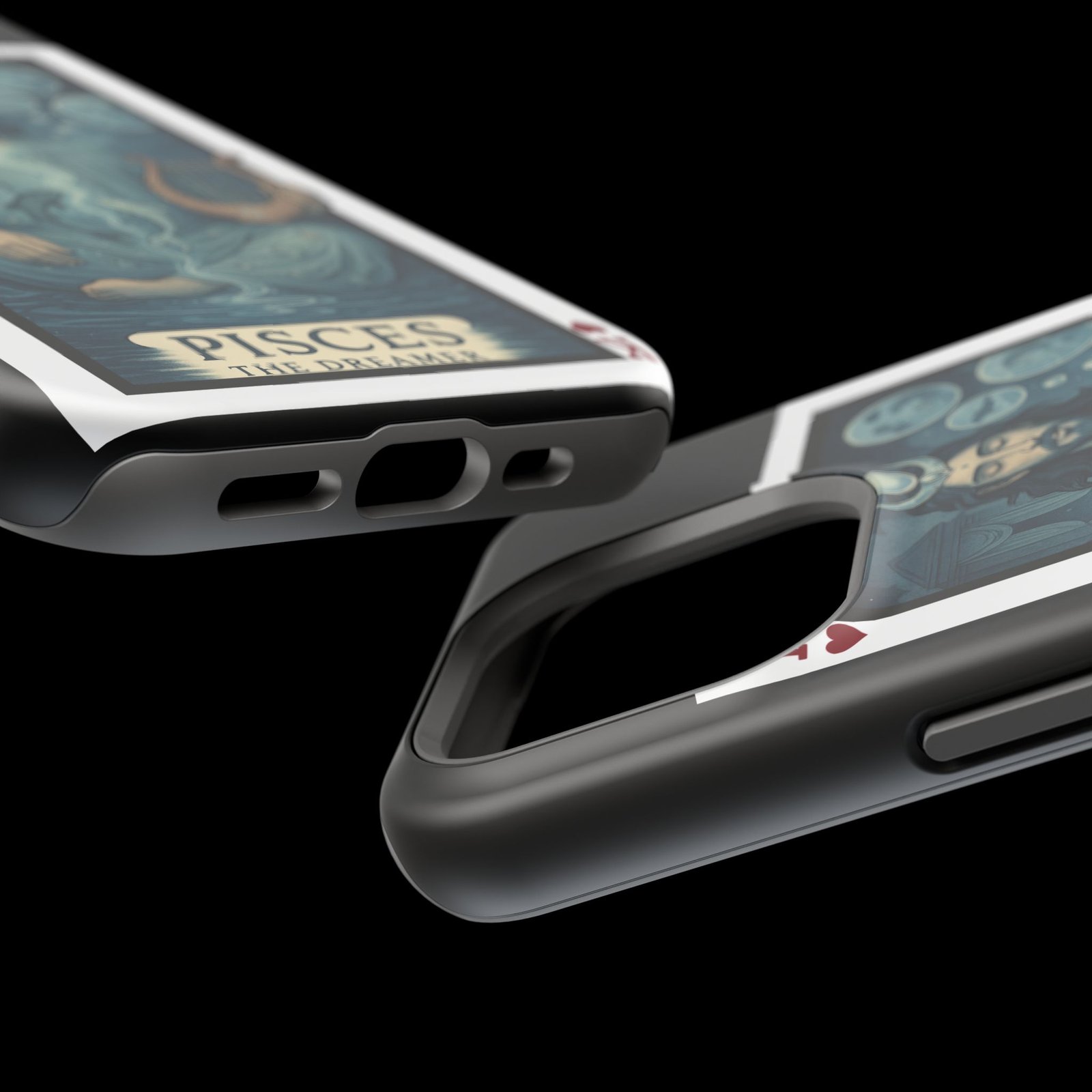 Pisces – Deck of Hearts – MagSafe® Protective Phone Case - Image 18