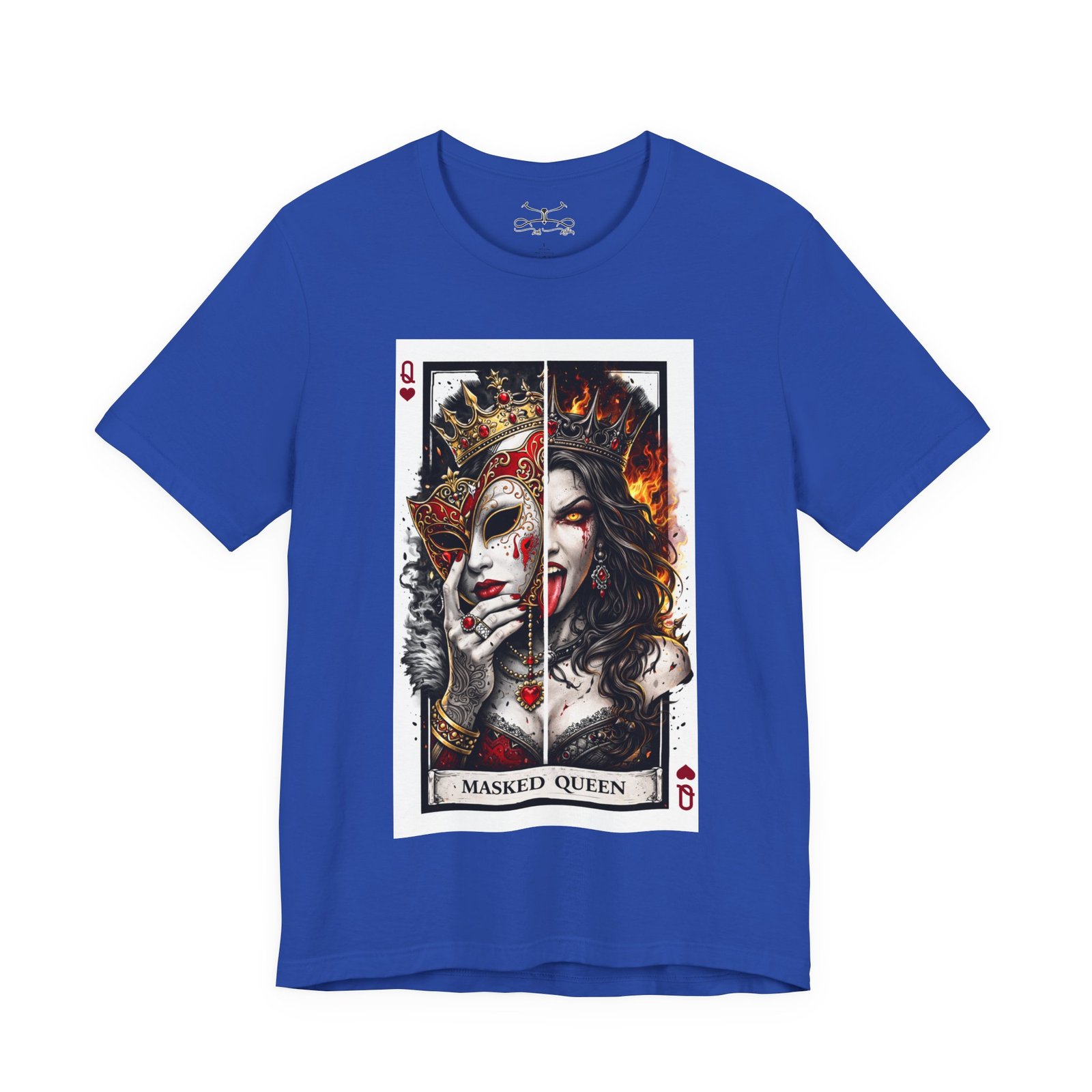 The Masked Queen Cotton Crew Tee - Image 25