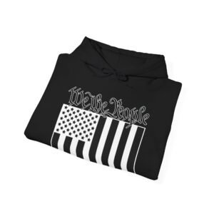 We the People are Tired Unisex Heavy Blend™ Hooded Sweatshirt - Image 4