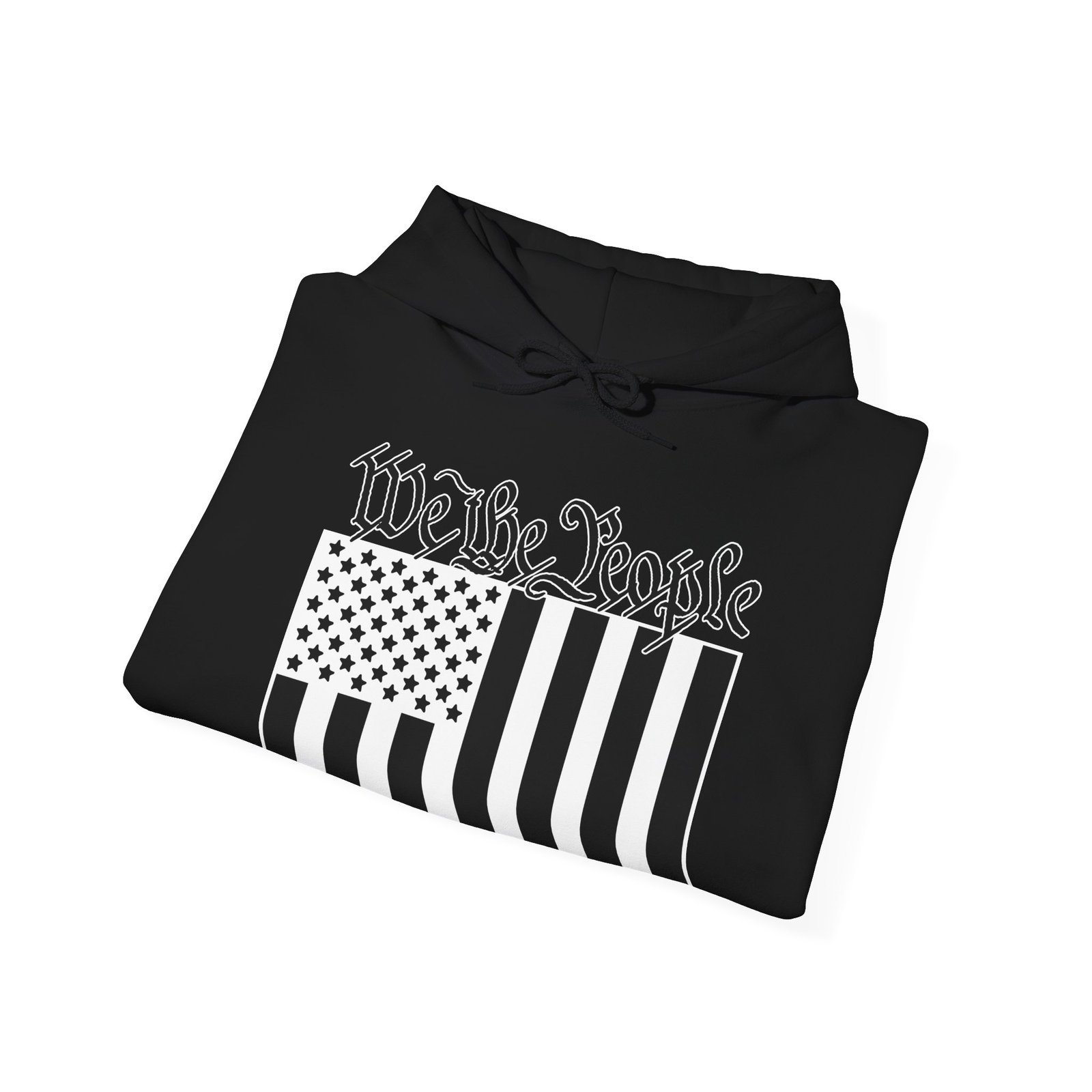 We the People are Tired Unisex Heavy Blend™ Hooded Sweatshirt - Image 4