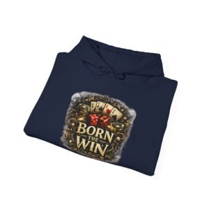 Born The Win Unisex Heavy Blend™ Hooded Sweatshirt - Image 32