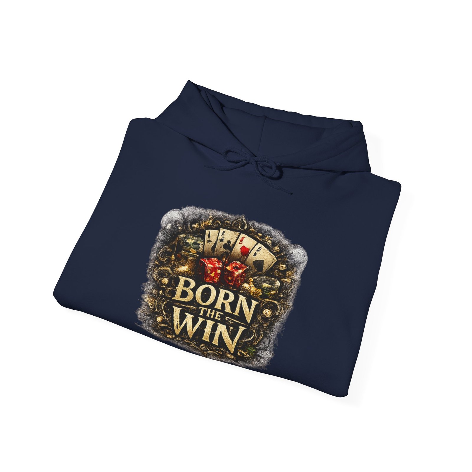 Born The Win Unisex Heavy Blend™ Hooded Sweatshirt - Image 32