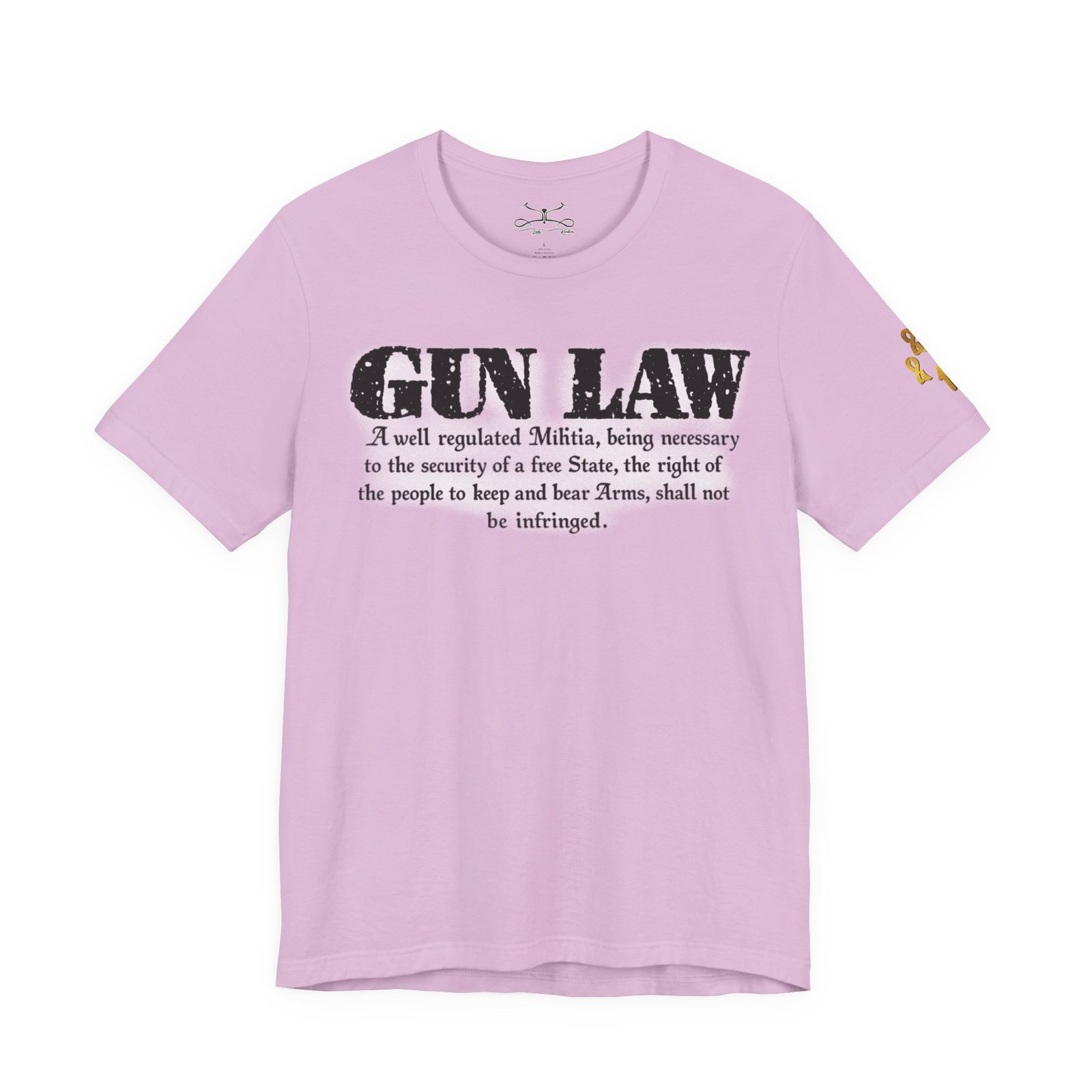 Gun Law Unisex Short Sleeve Tee - Image 37