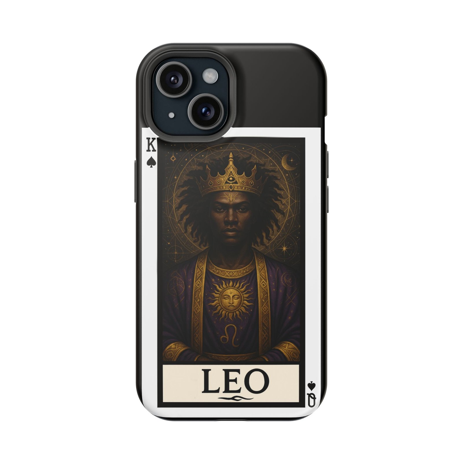 Leo – Deck of Spades – MagSafe® Protective Phone Case - Image 8