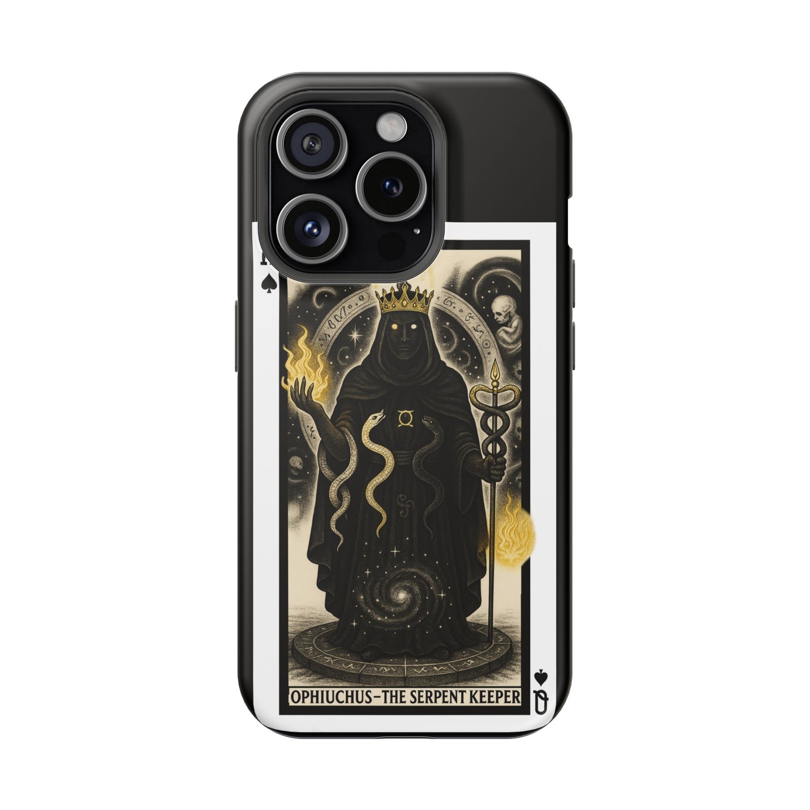 Ophiuchus – Deck of Spades – MagSafe® Protective Phone Case - Image 16