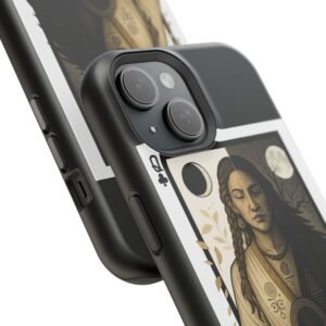 Libra – Deck of Clubs – MagSafe® Protective Phone Case - Image 9