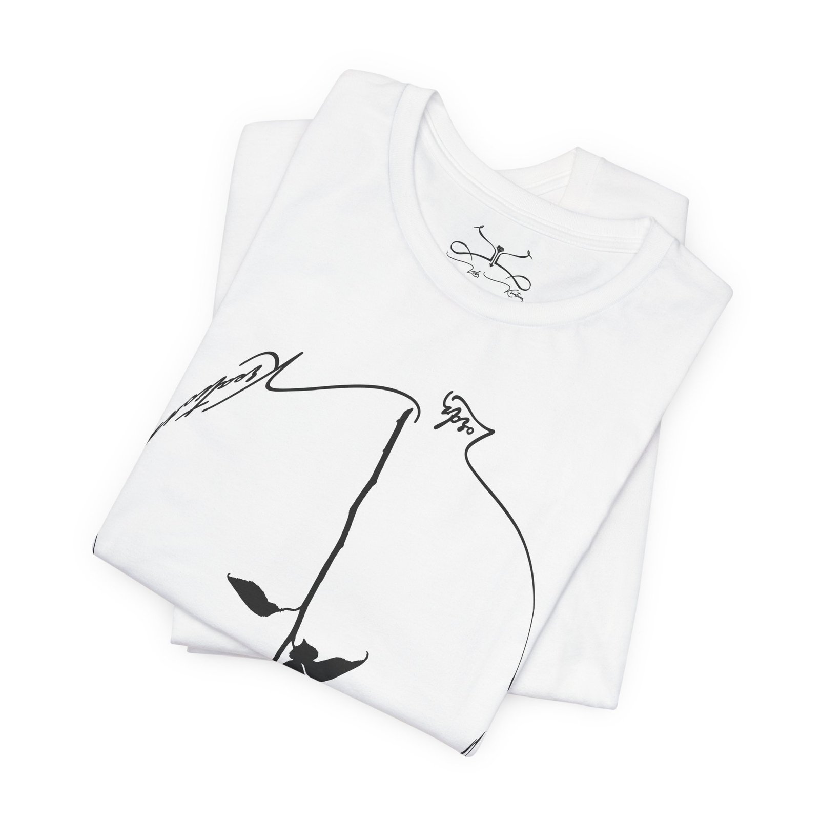 Black Rose Unisex Jersey Short Sleeve Tee - Image 7