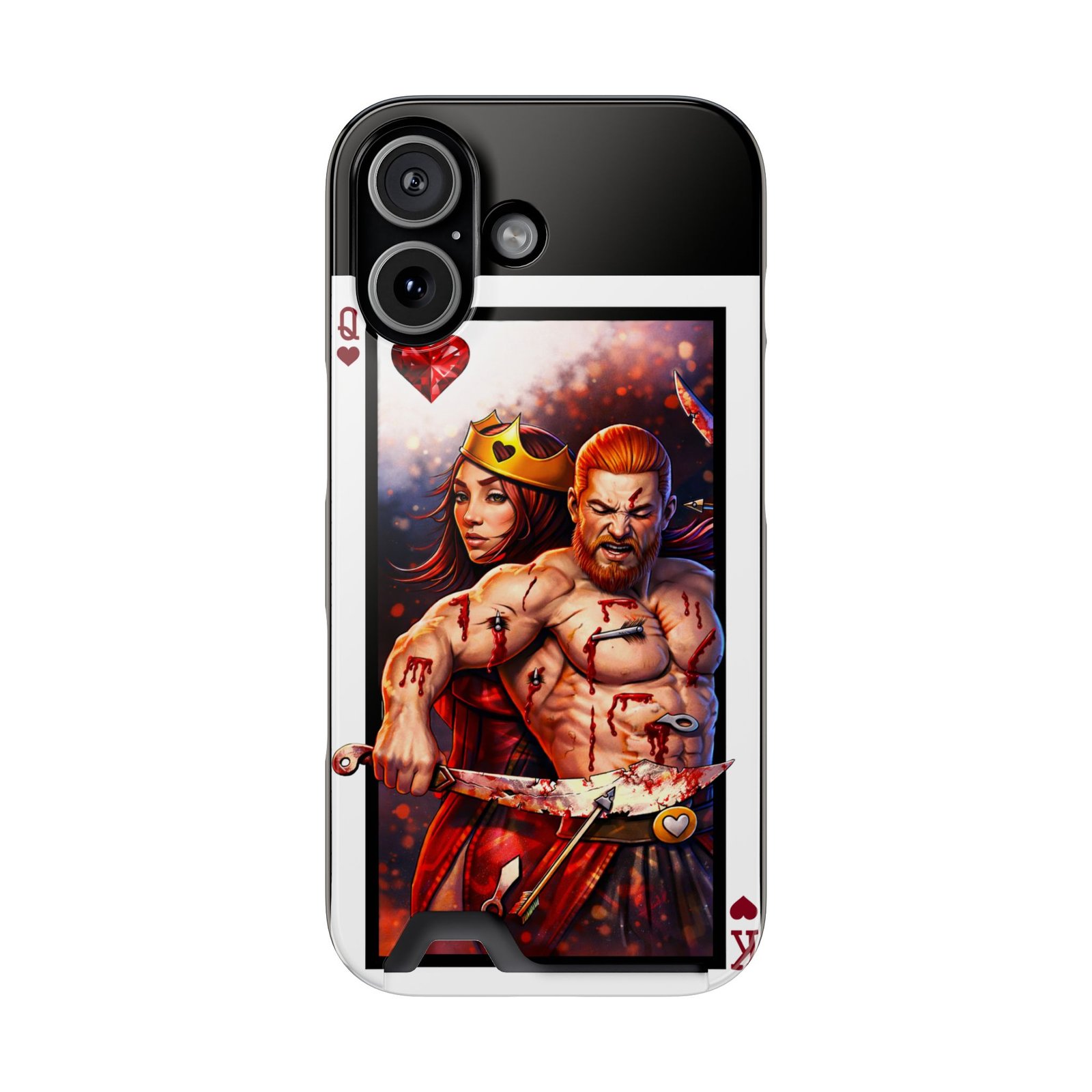 Got Chu – Deck of Hearts Slim Card Holder Phone Case | LordzKreationz - Image 109