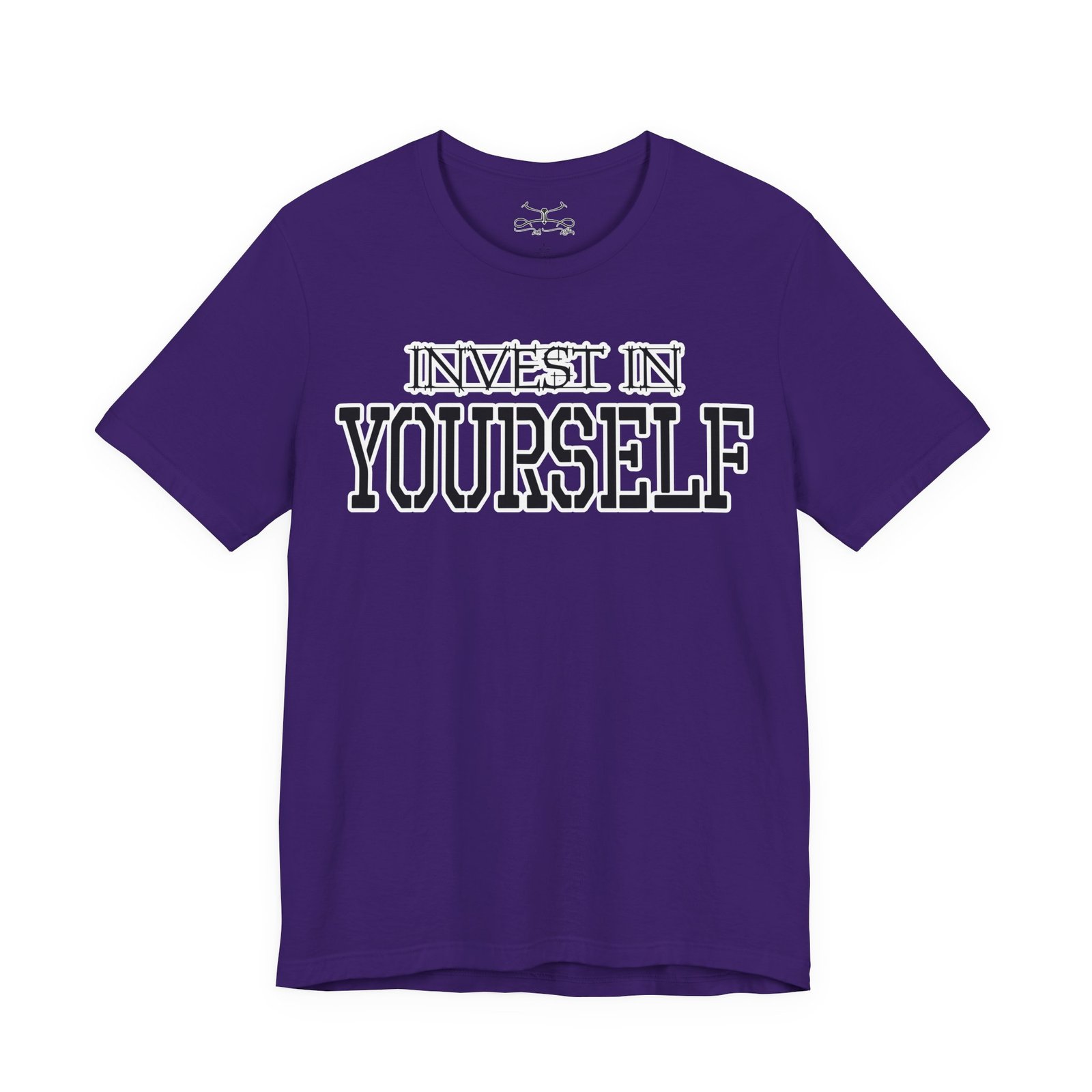 Invest In Your self Cotton Crew Tee - Image 37
