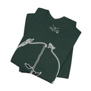 Black Rose Unisex Jersey Short Sleeve Tee - Image 23