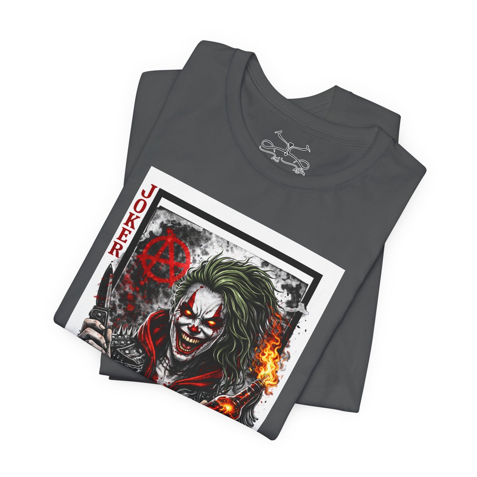 His Rebel Joker Cotton Crew Tee - Image 31