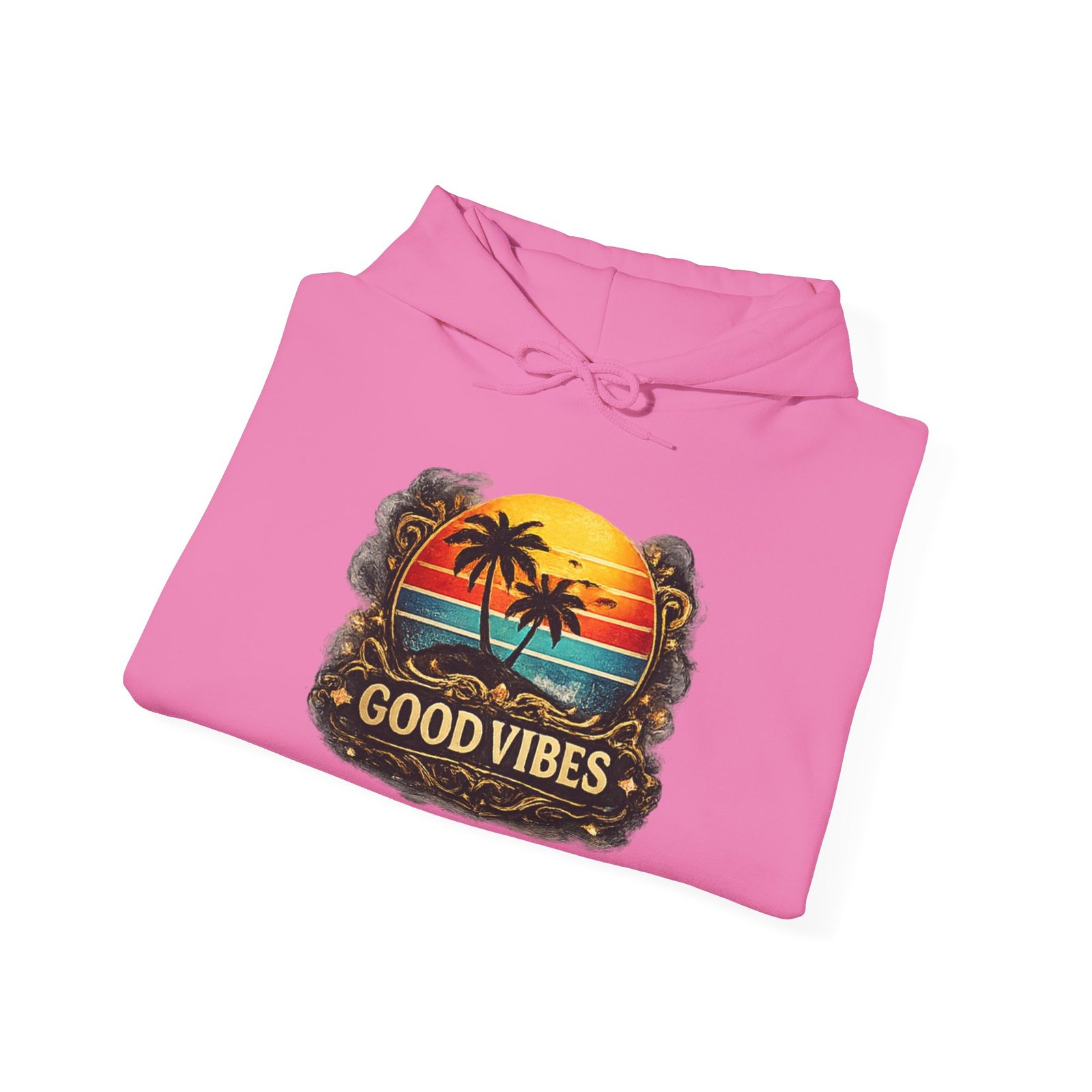 Good Vibes Unisex Heavy Blend™ Hooded Sweatshirt - Image 36