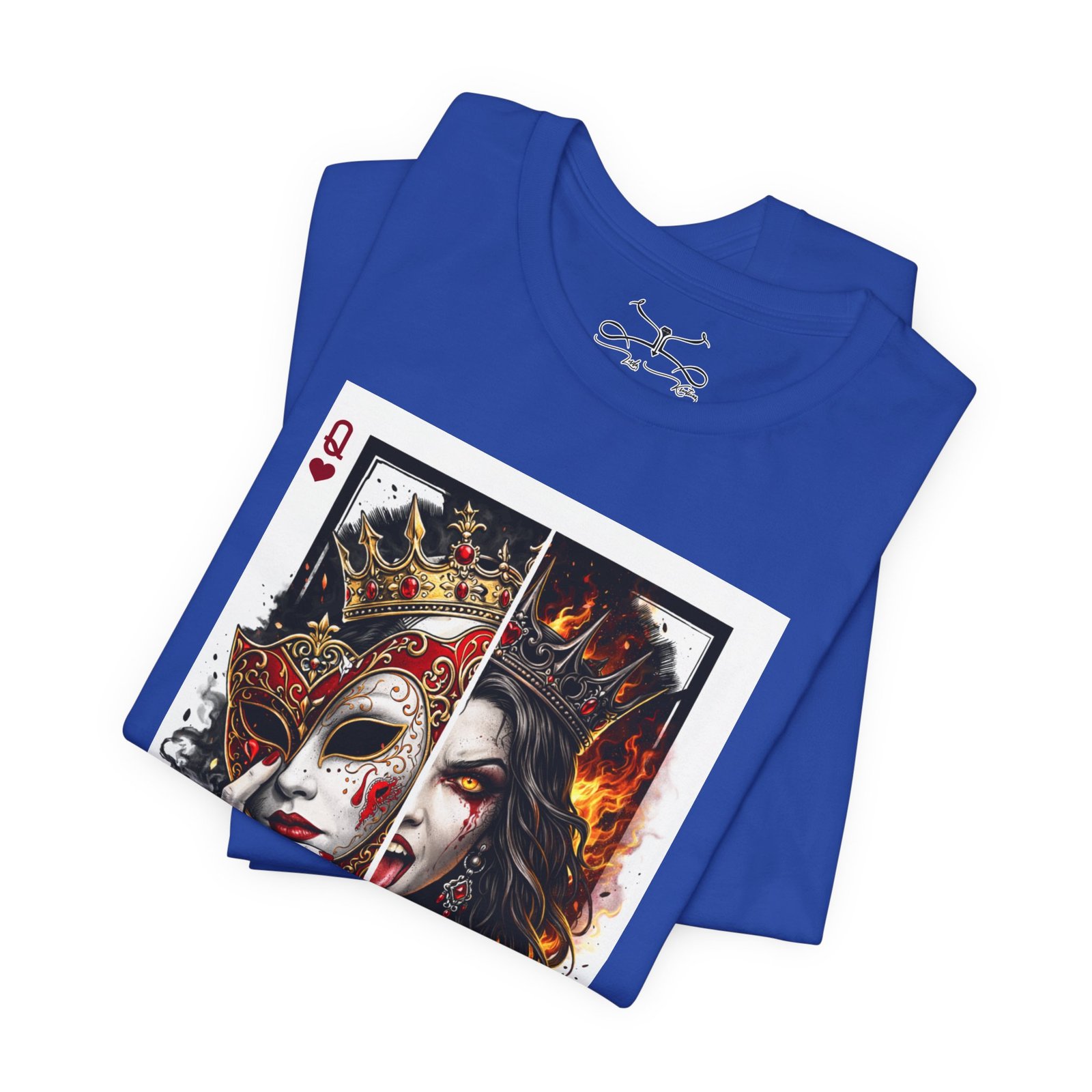 The Masked Queen Cotton Crew Tee - Image 27