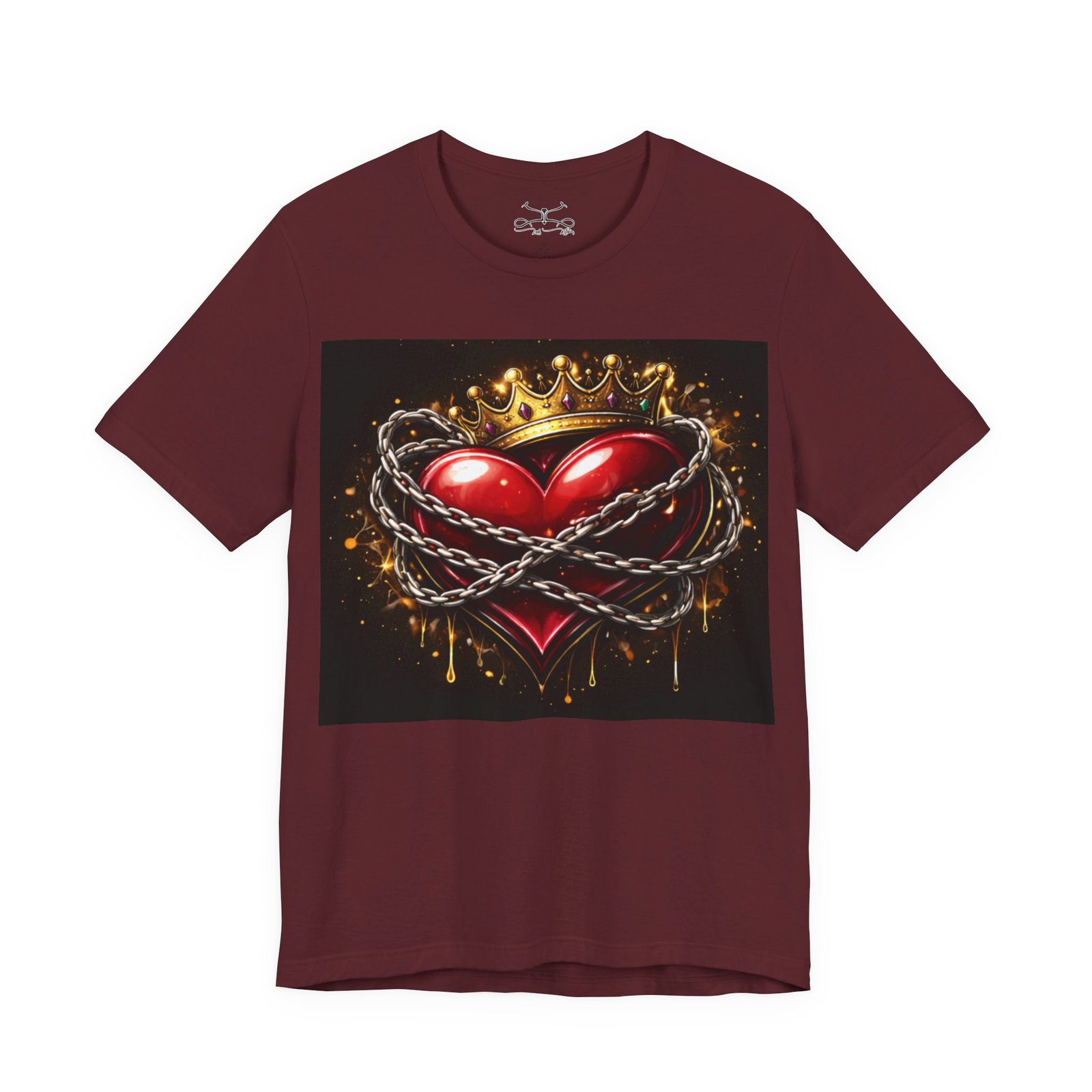 Hearts Unisex Jersey Short Sleeve Tee - Image 45
