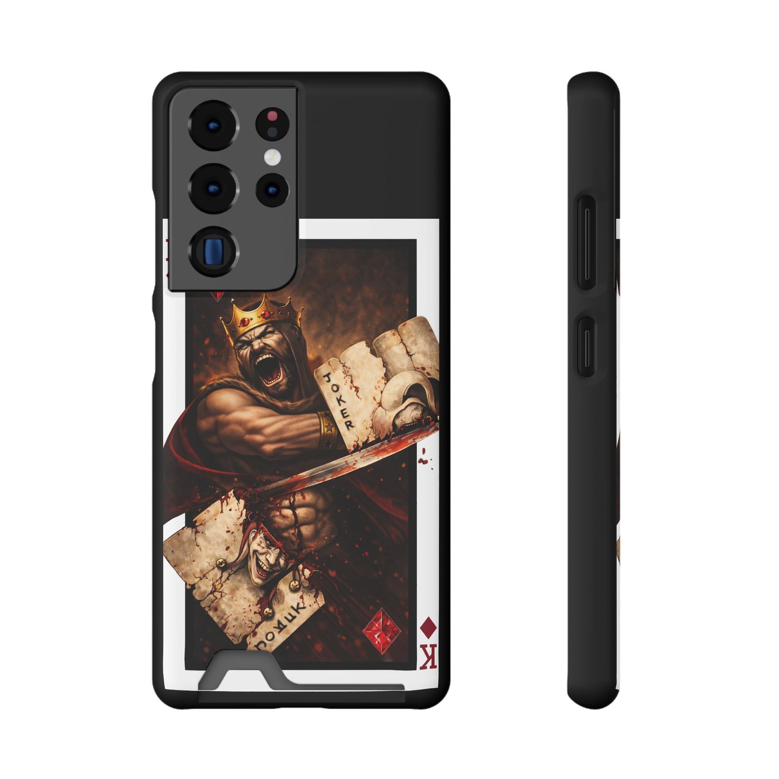 Savage – Deck of Diamonds Slim Card Holder Phone Case | LordzKreationz - Image 45