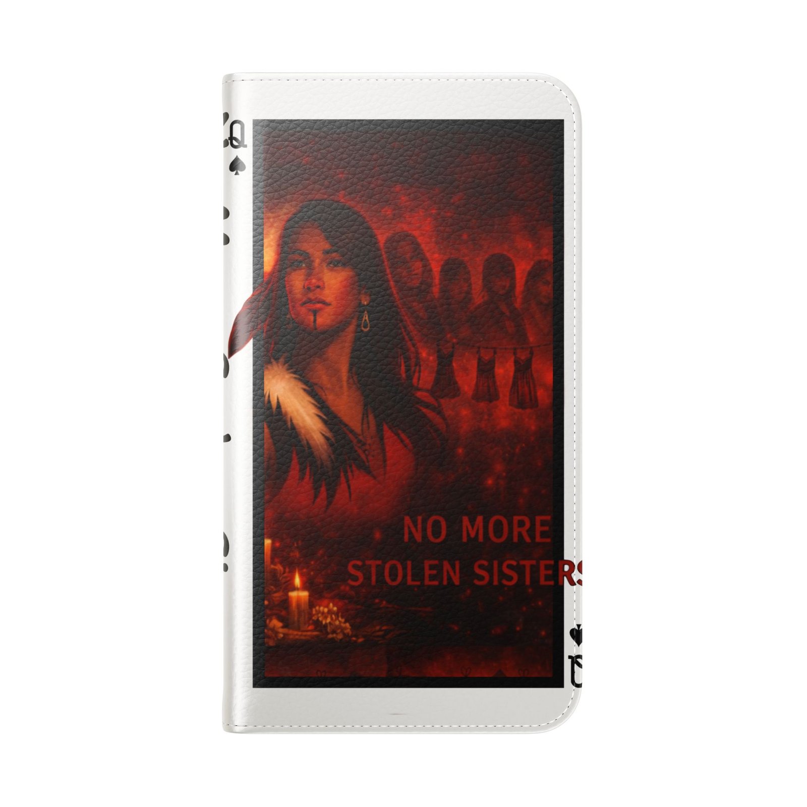 No More Stolen Sisters – Awareness Flip Wallet Phone Case | LordzKreationz - Image 64