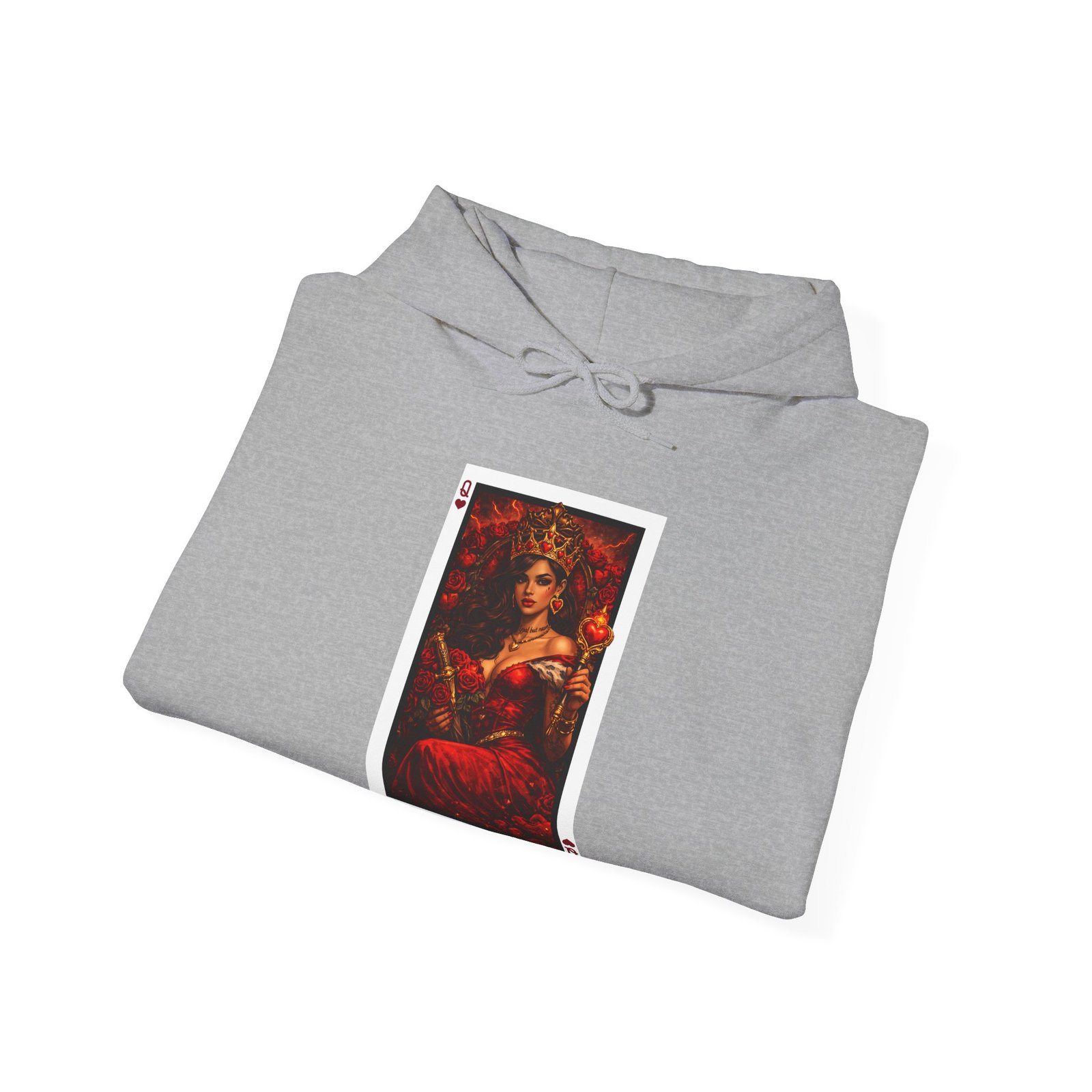 Queen of Hearts Unisex Heavy Blend™ Hooded Sweatshirt - Image 16