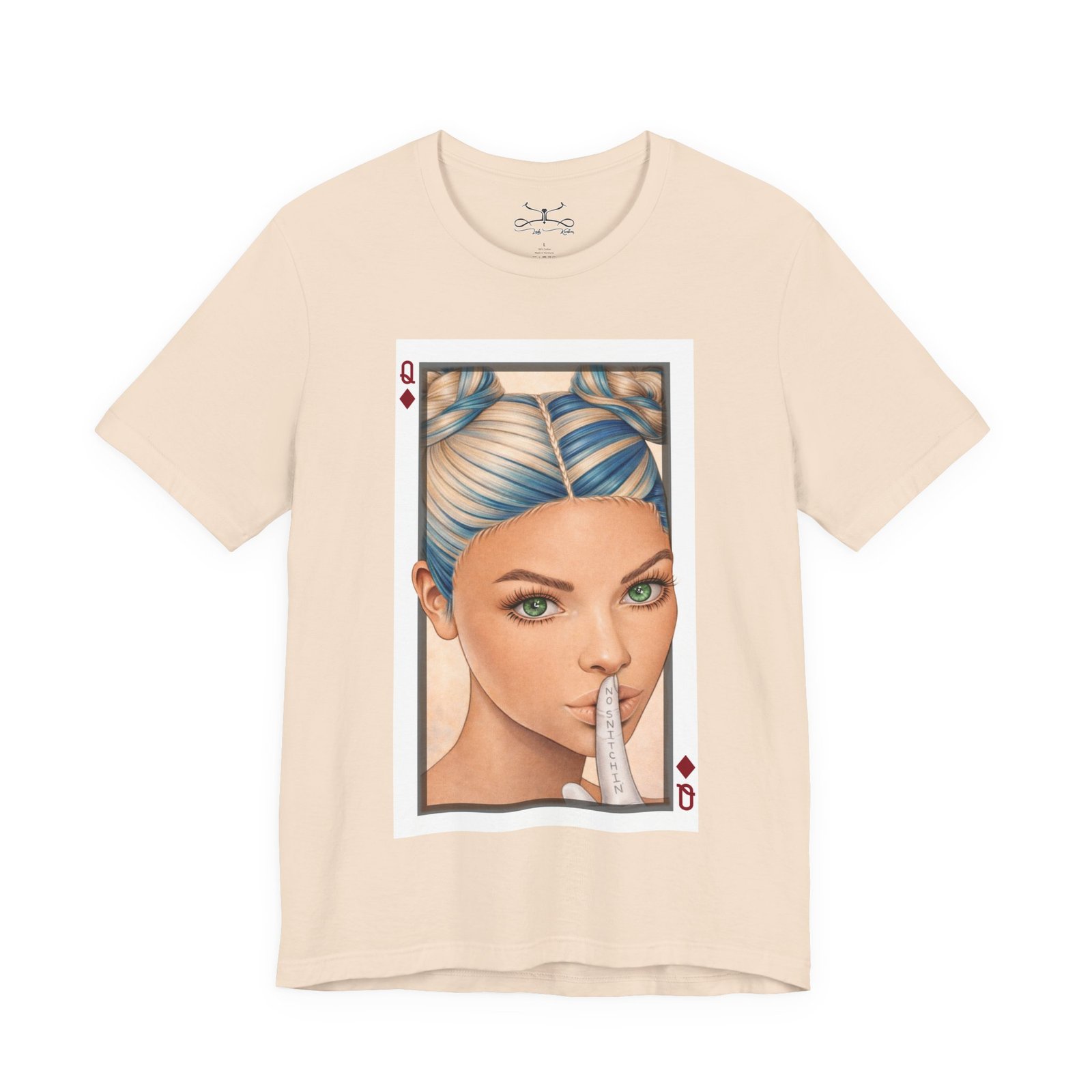 Speak no Evil Cotton Crew Tee - Image 9