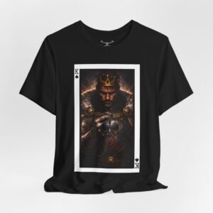 Broken Spade – Deck of Cards Graphic T-Shirt - Image 1