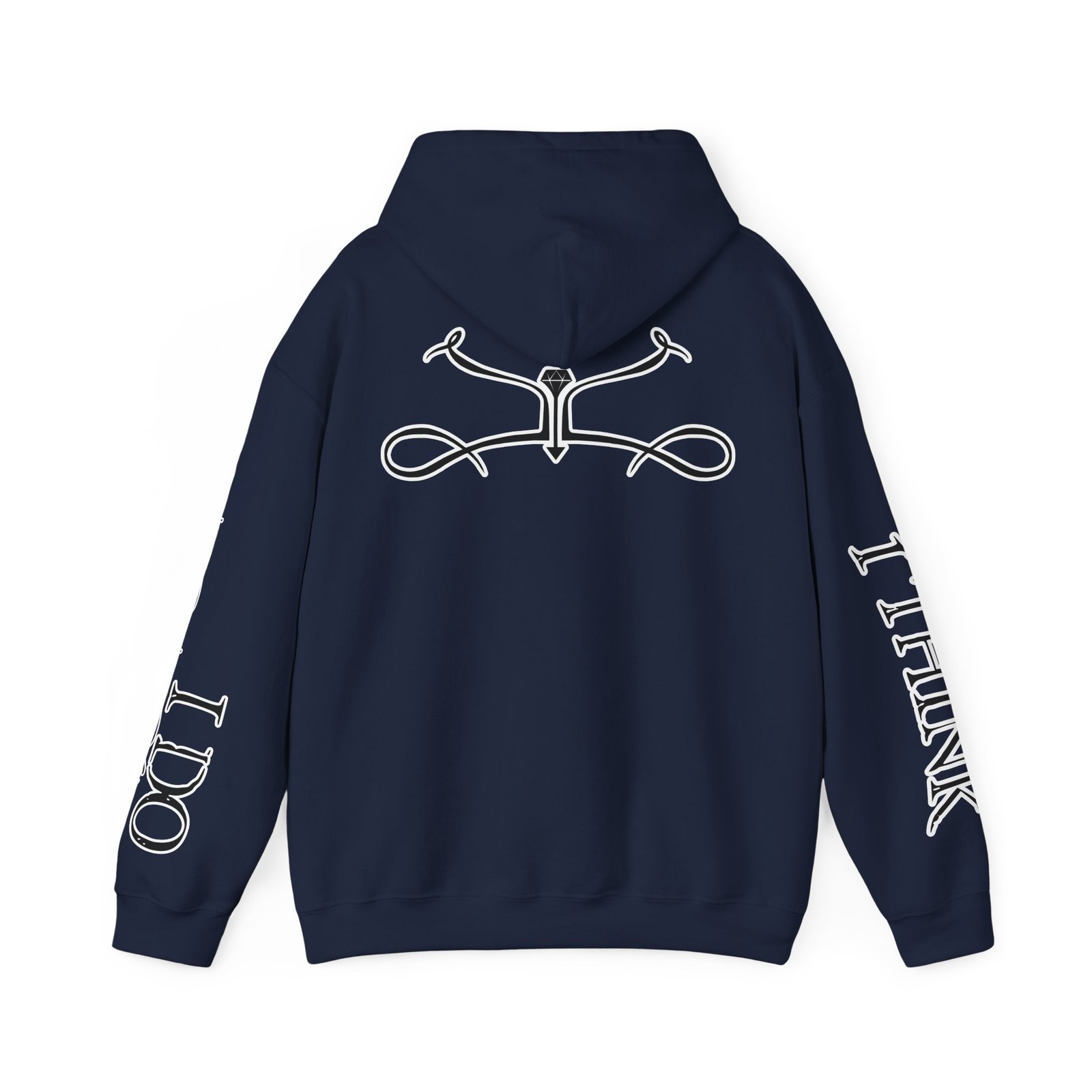 As I Think Heavy Blend™ Hooded Sweatshirt - Image 38