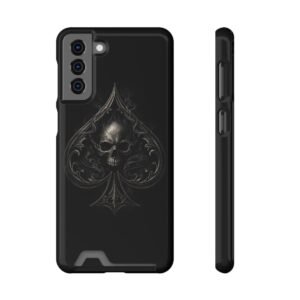 Spade – Deck of Cards Slim Card Holder Phone Case | LordzKreationz - Image 82