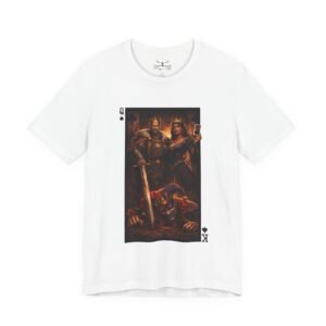 Man Down – King & Queen of Spades T-Shirt - Image 5