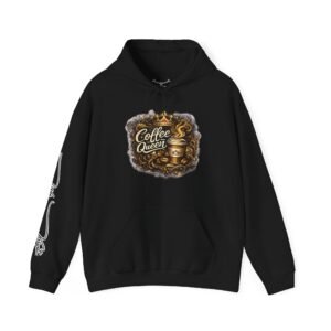 Coffee Queen Unisex Heavy Blend™ Hooded Sweatshirt - Image 5