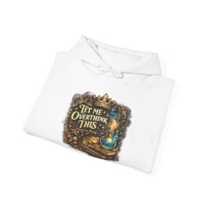 Let Me Overthink This Unisex Heavy Blend™ Hooded Sweatshirt - Image 4