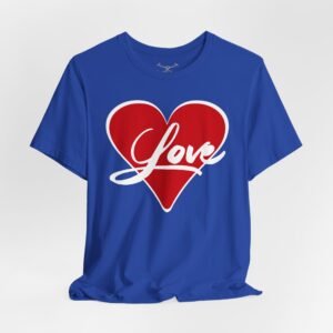 Amor Unisex Jersey Short Sleeve Tee - Image 28