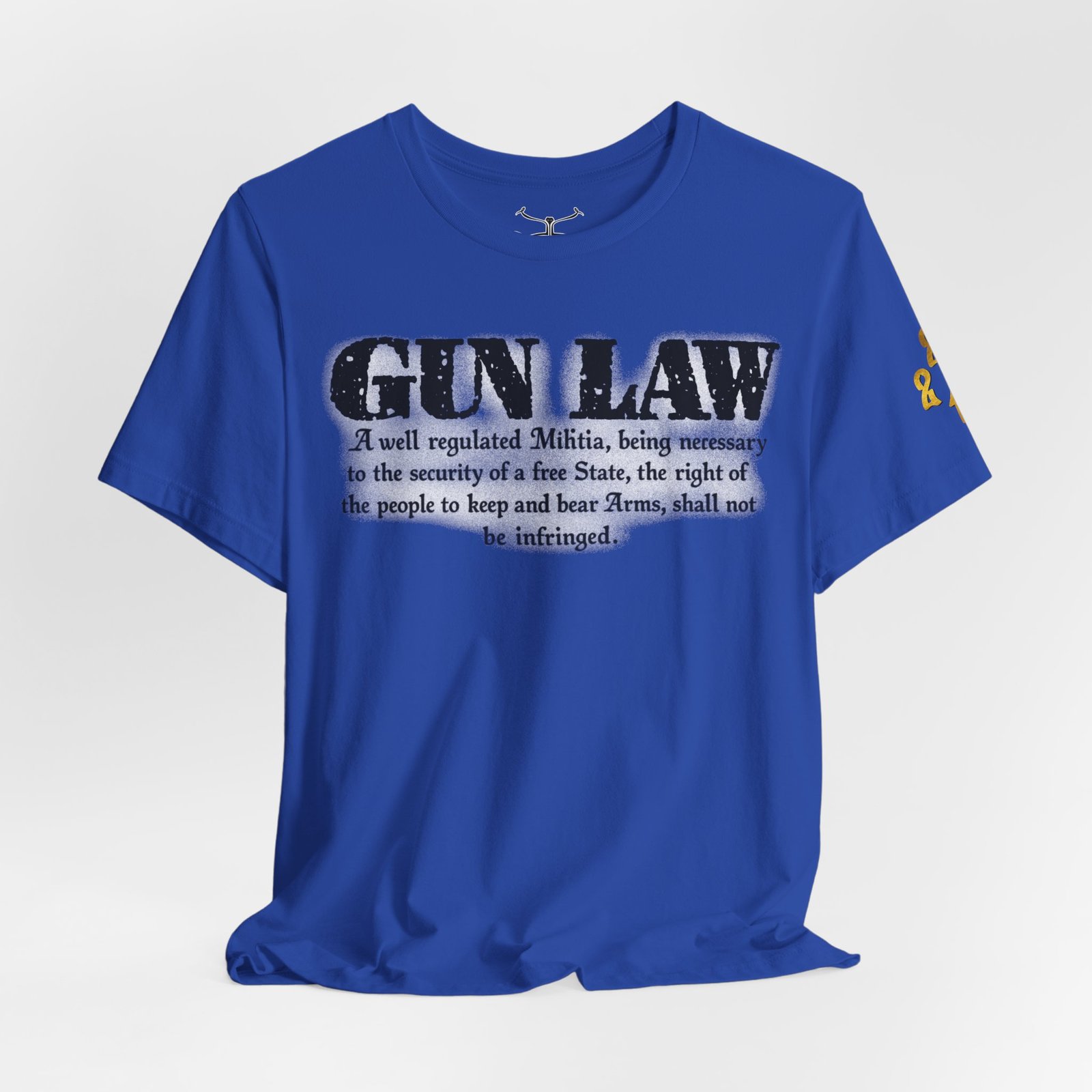 Gun Law Unisex Short Sleeve Tee - Image 32