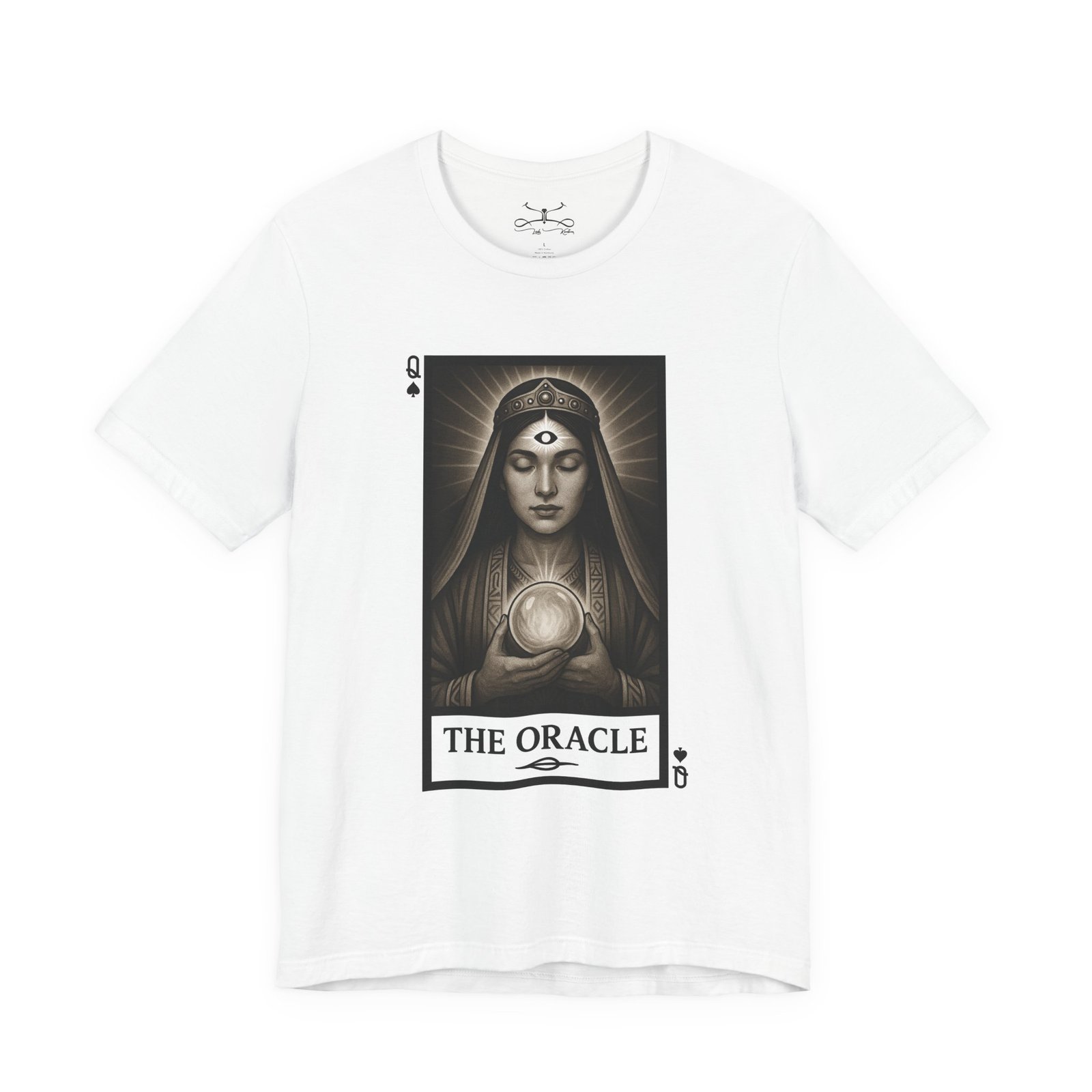 The Oracle Cotton Crew Tee - Image 5