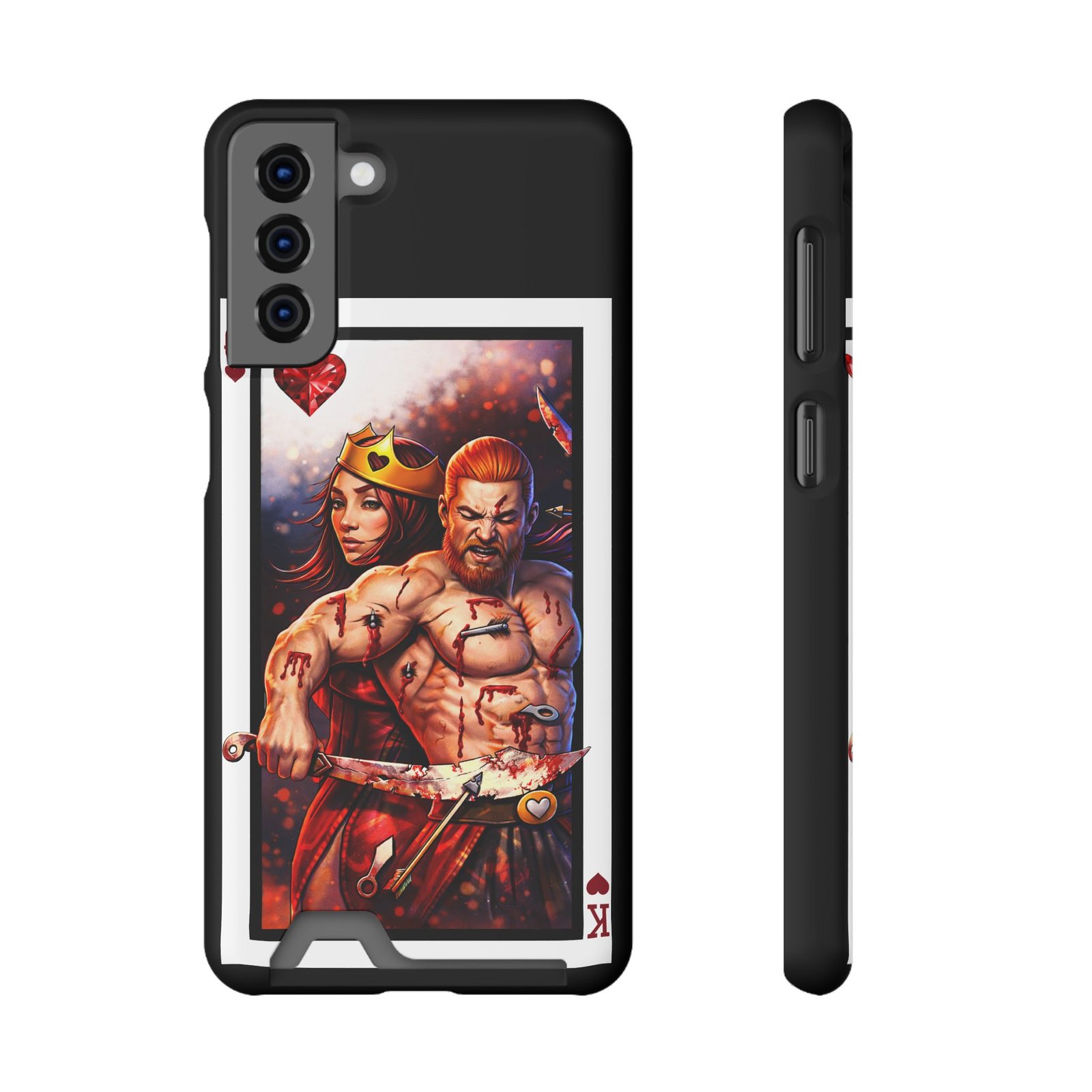 Got Chu – Deck of Hearts Slim Card Holder Phone Case | LordzKreationz - Image 85