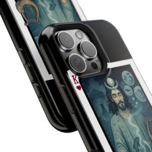 Pisces – Deck of Hearts – MagSafe® Protective Phone Case - Image 54