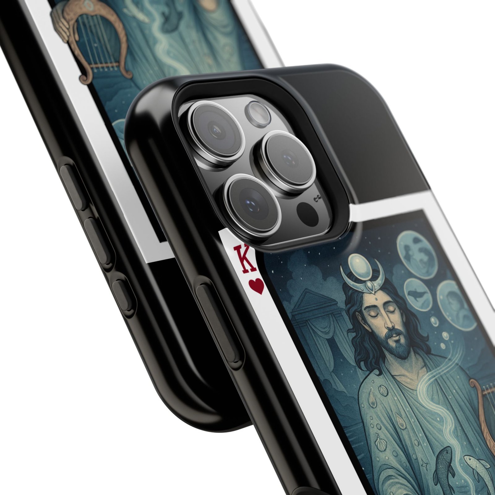 Pisces – Deck of Hearts – MagSafe® Protective Phone Case - Image 54