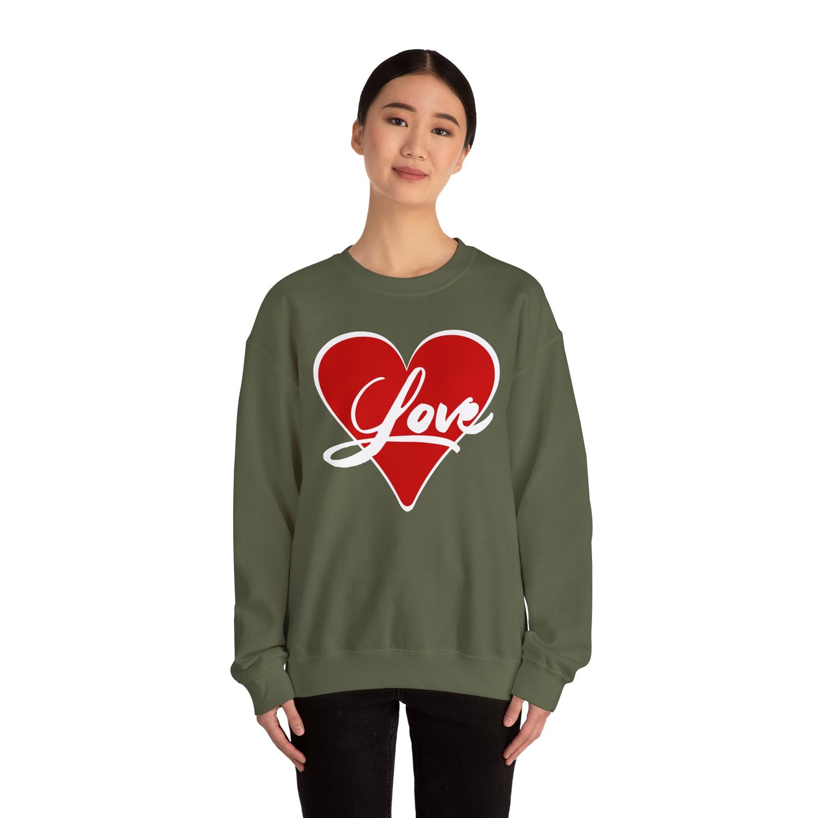 Amor Unisex Heavy Blend™ Crewneck Sweatshirt - Image 28