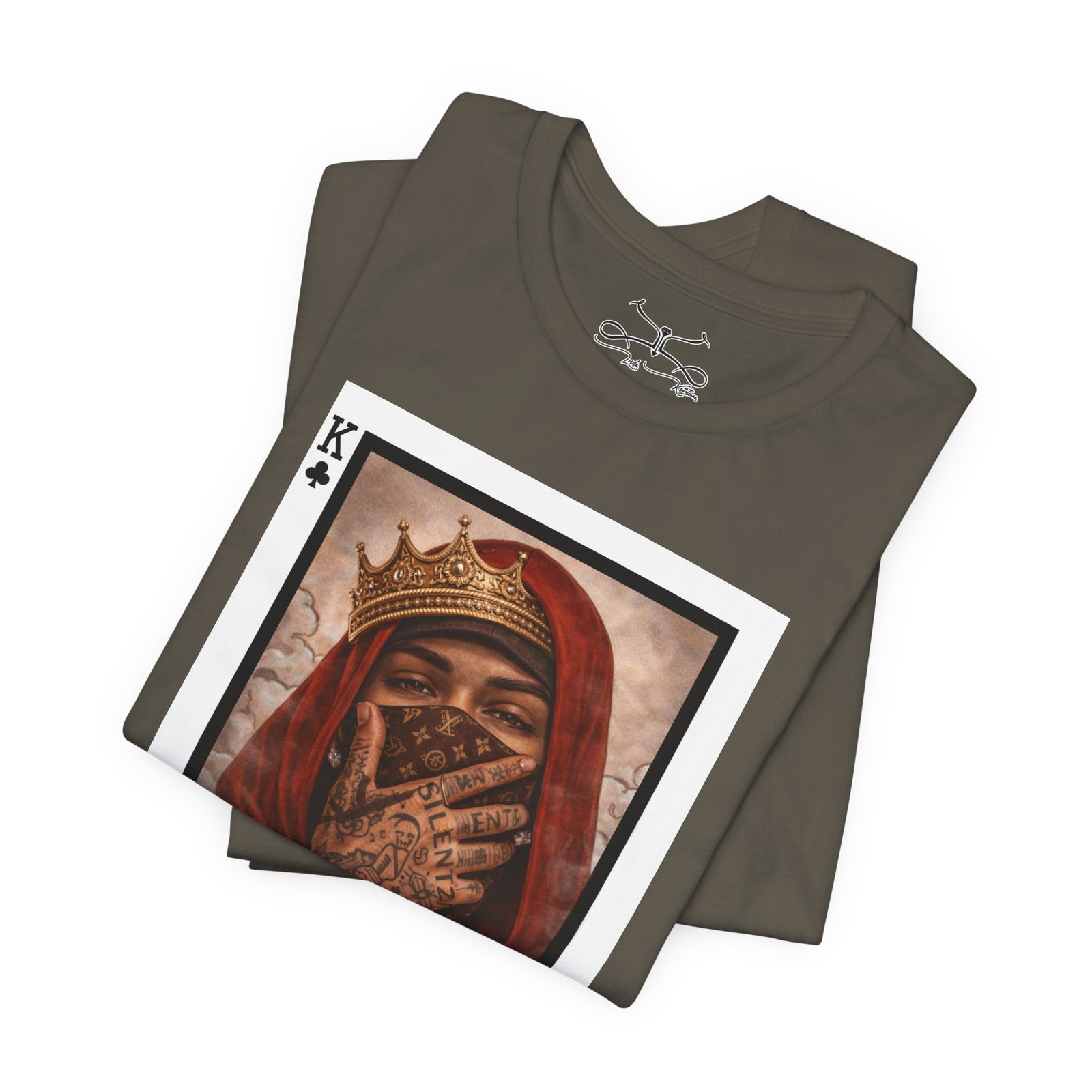 Speak no Evil Cotton Crew Tee - Image 15