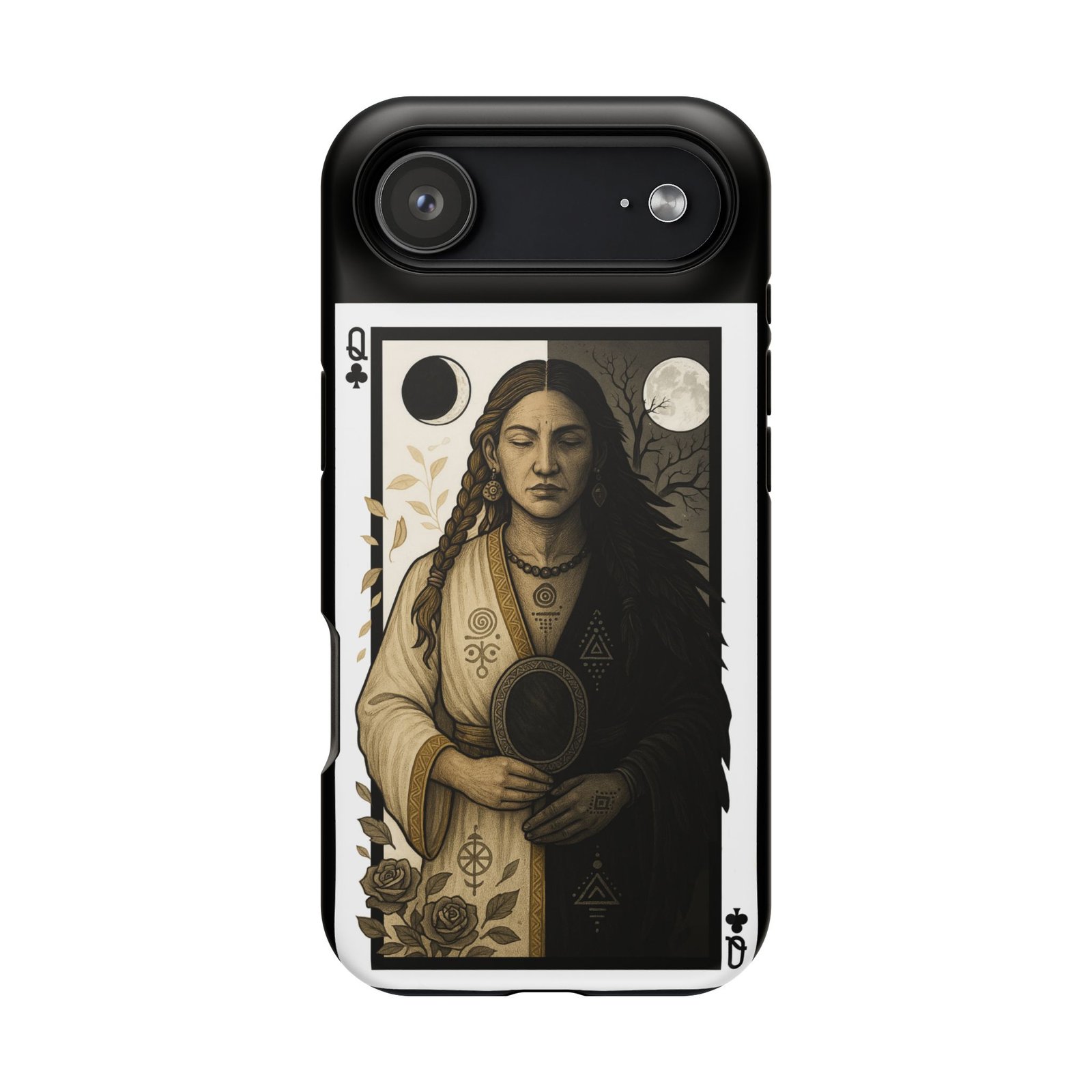 Libra – Deck of Clubs – MagSafe® Protective Phone Case - Image 61