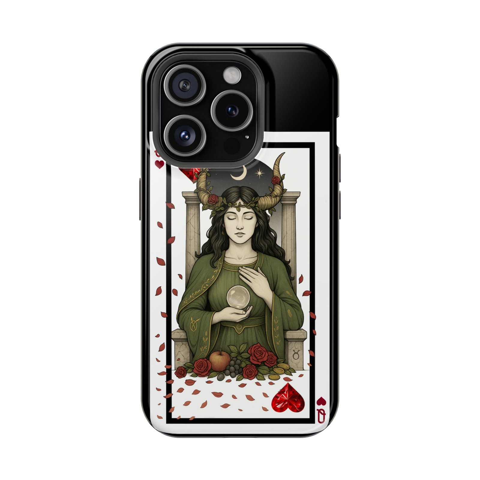 Taurus – Deck of Hearts – MagSafe® Protective Phone Case - Image 12