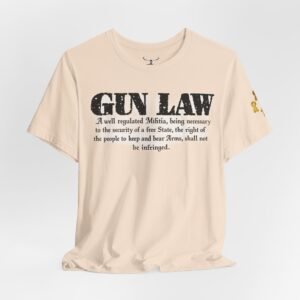 Gun Law Unisex Short Sleeve Tee - Image 12