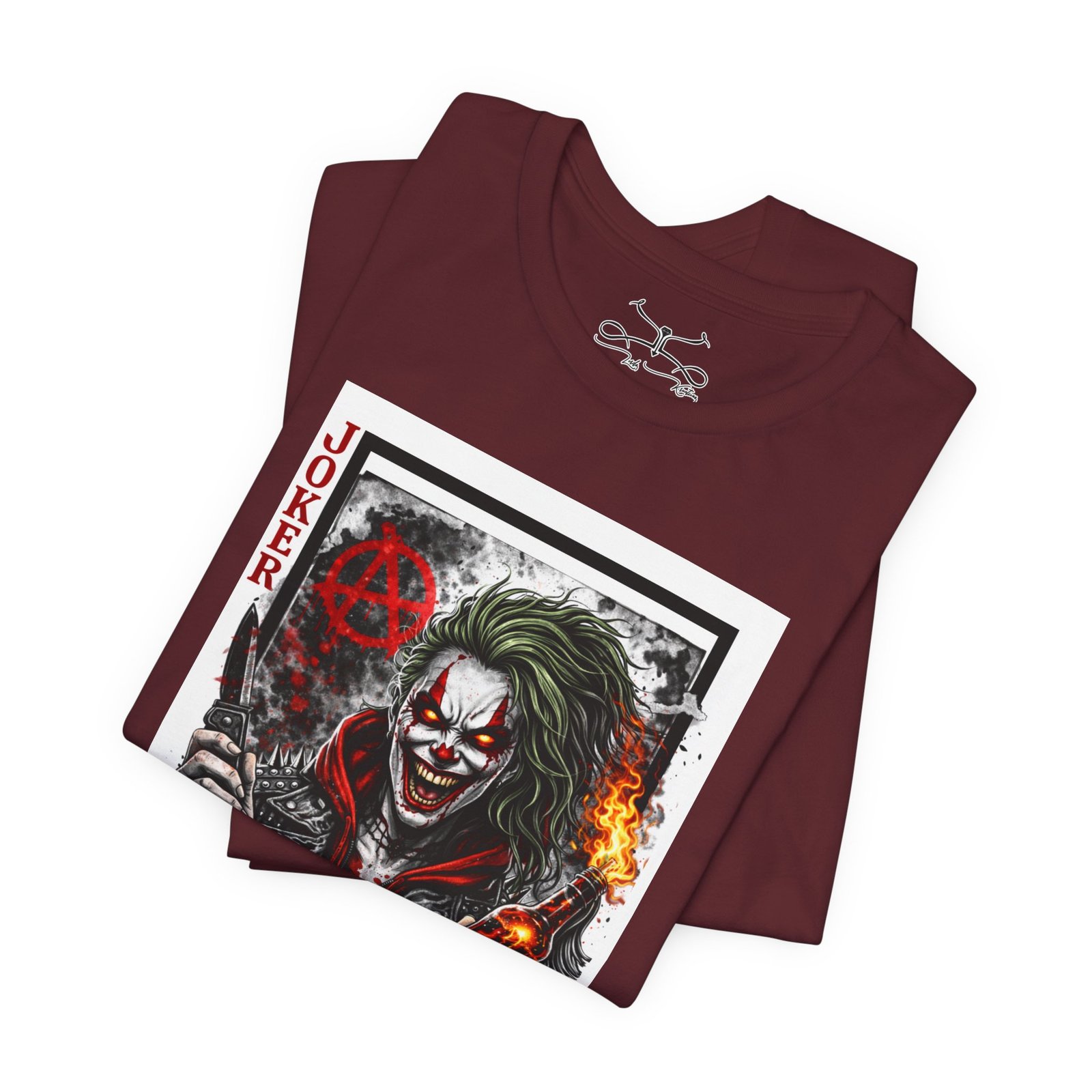 His Rebel Joker Cotton Crew Tee - Image 11