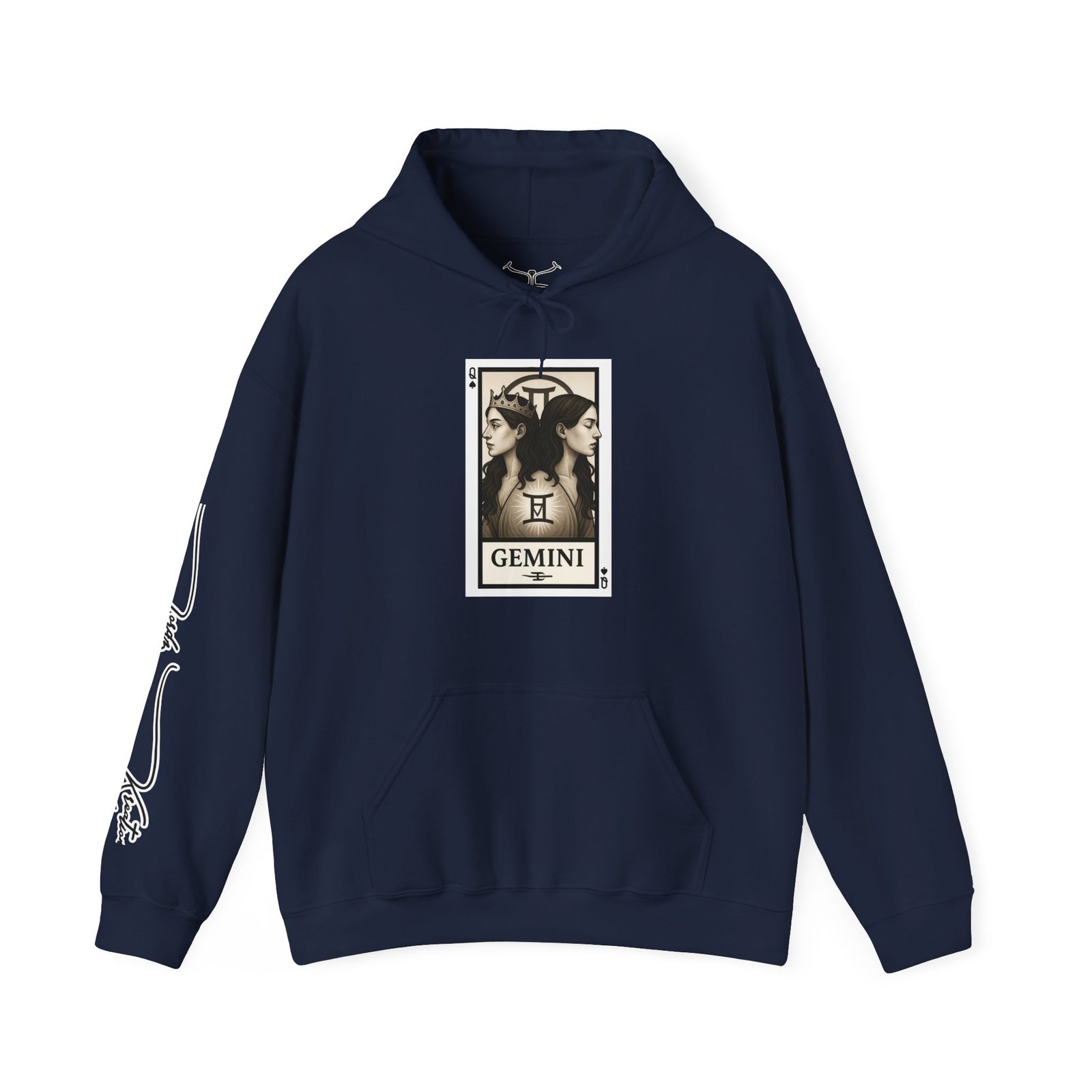 Gemini - The Mirror Unisex Heavy Blend™ Hooded Sweatshirt - Image 29