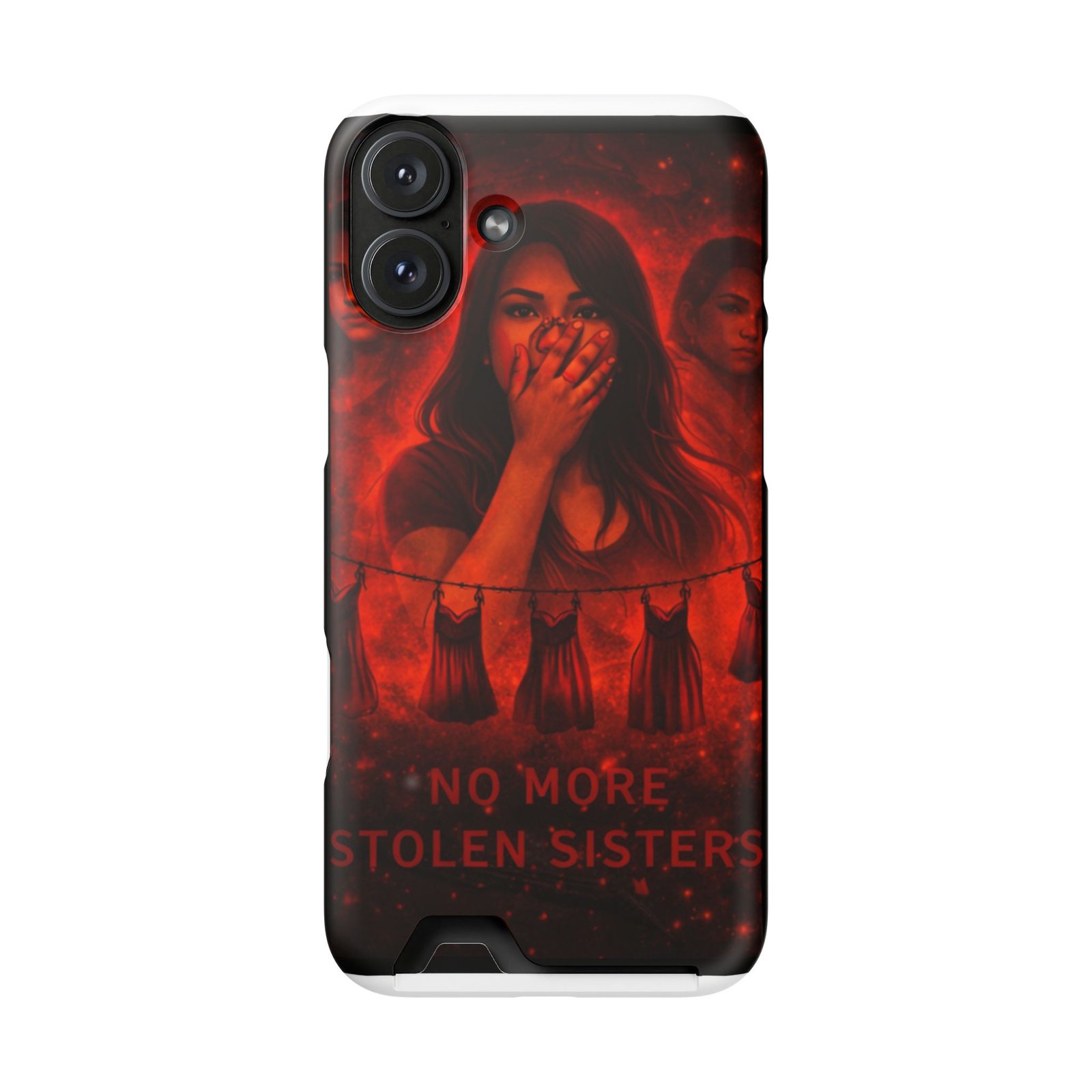 No More Stolen Sisters – Awareness Slim Card Holder Phone Case | LordzKreationz - Image 144