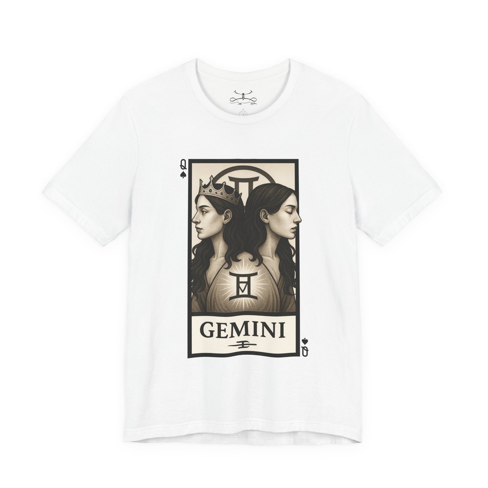 Gemini Cotton Crew Tee - Image 5