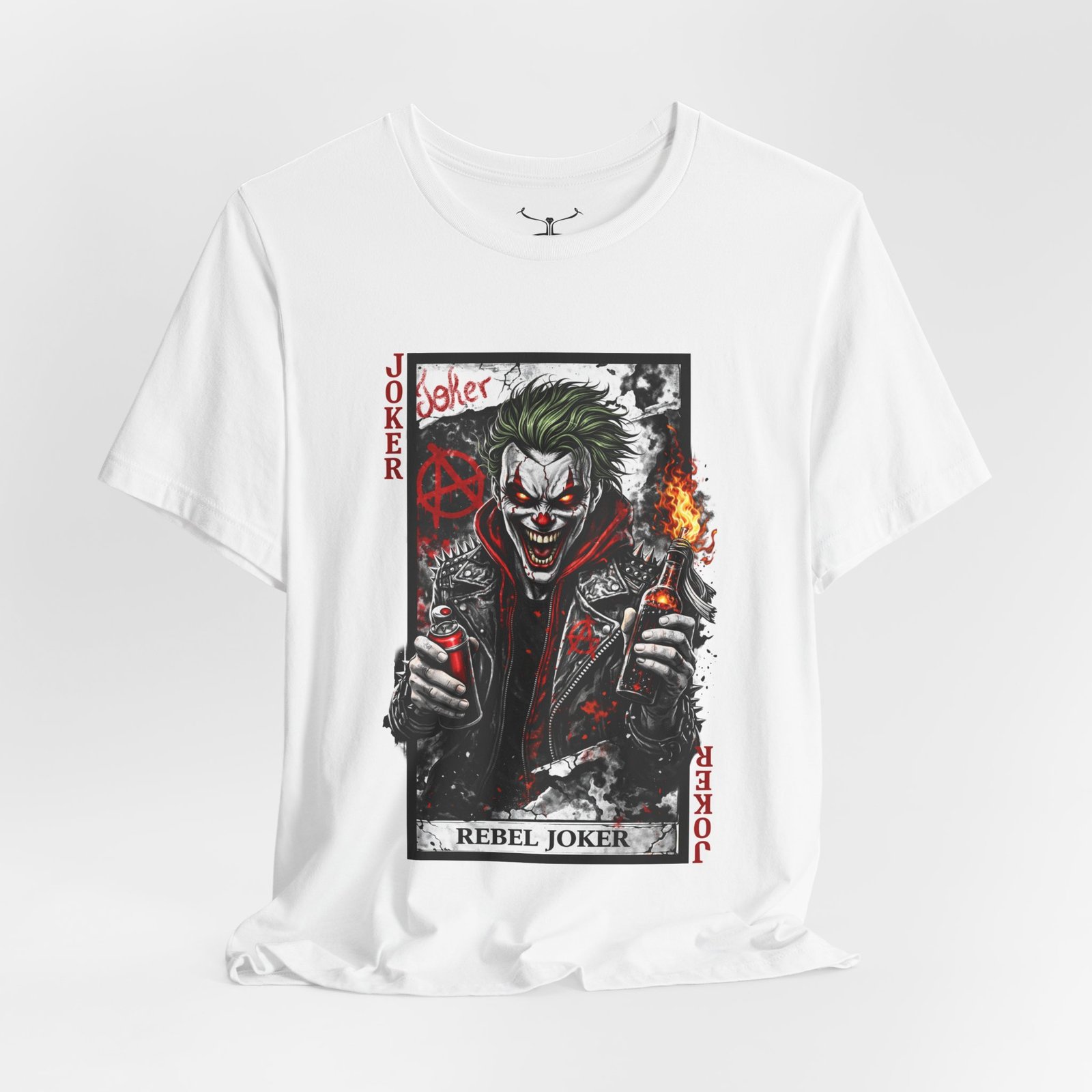 Rebel Joker Cotton Crew Tee - Image 8