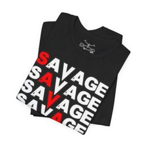 Savage Age Unisex Short Sleeve Tee - Image 4