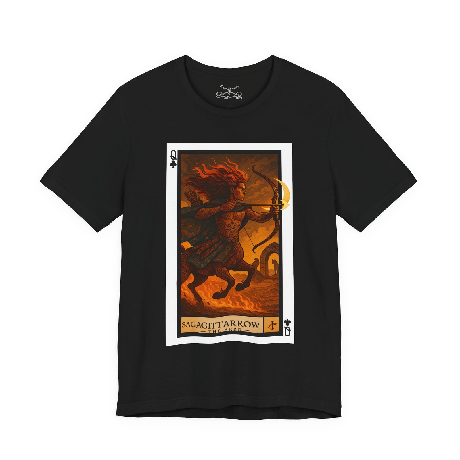 Sagitari Cotton Crew Tee - Image 2