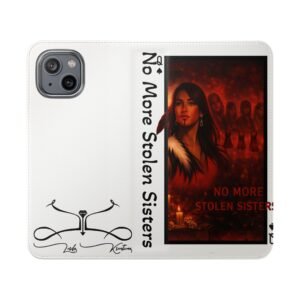No More Stolen Sisters – Awareness Flip Wallet Phone Case | LordzKreationz - Image 57