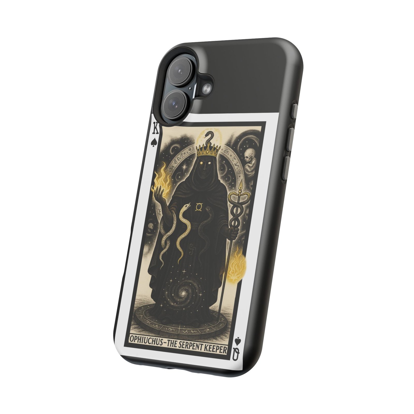 Ophiuchus – Deck of Spades – MagSafe® Protective Phone Case - Image 41